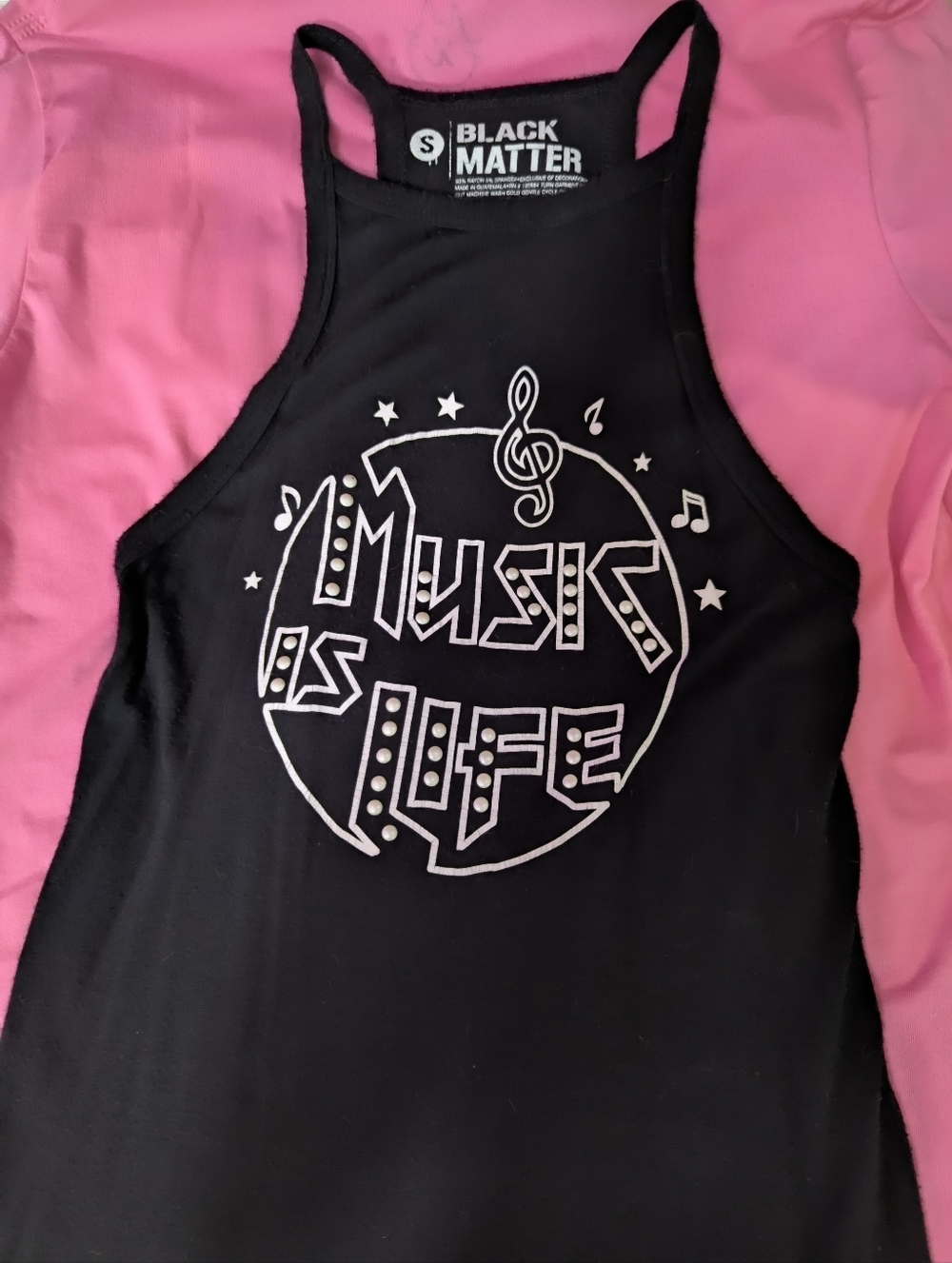 Music Is Life (S) Racer Back